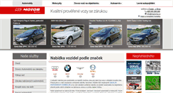 Desktop Screenshot of mgmotor.cz