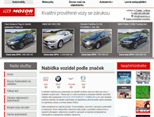 Tablet Screenshot of mgmotor.cz